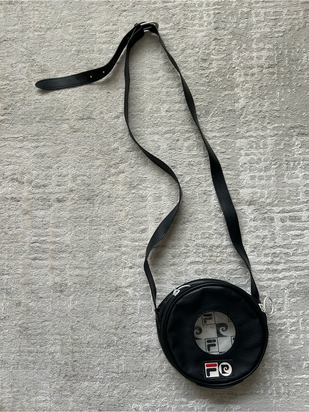 Fila Pierre Cardin Urban Outfitters Crossbody Purse Black Circular